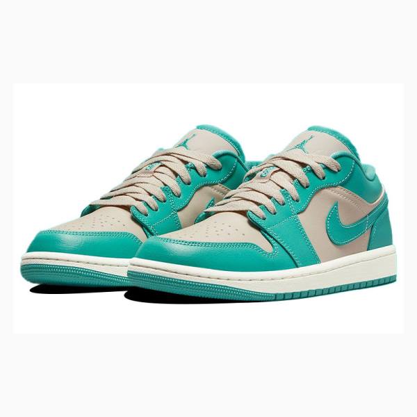Nike Low Tennarit Naisten Air Jordan 1 Vihreä | JD-861VM