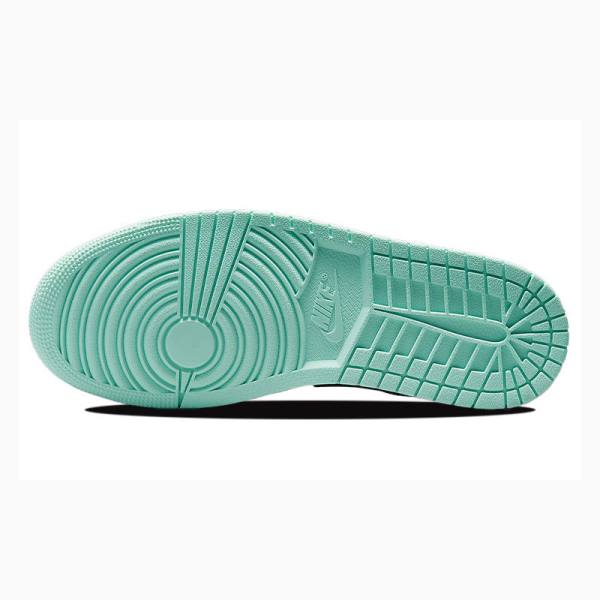 Nike Low Tie-Dye Tennarit Miesten Air Jordan 1 Valkoinen Mustat Vihreä | JD-826LQ
