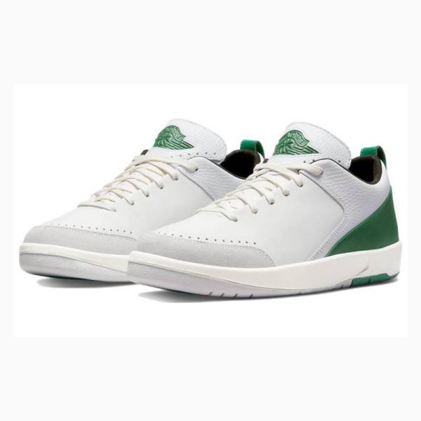 Nike Low x Nina Chanel Abney Malachite Tennarit Miesten Air Jordan 2 Valkoinen Vihreä | JD-736KA