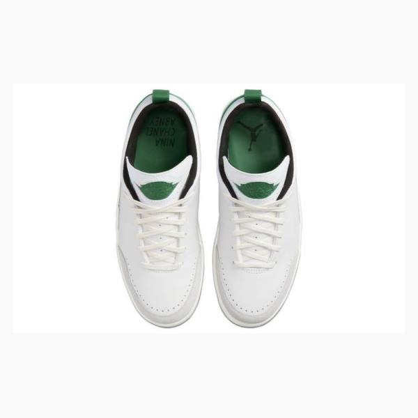 Nike Low x Nina Chanel Abney Malachite Tennarit Miesten Air Jordan 2 Valkoinen Vihreä | JD-736KA
