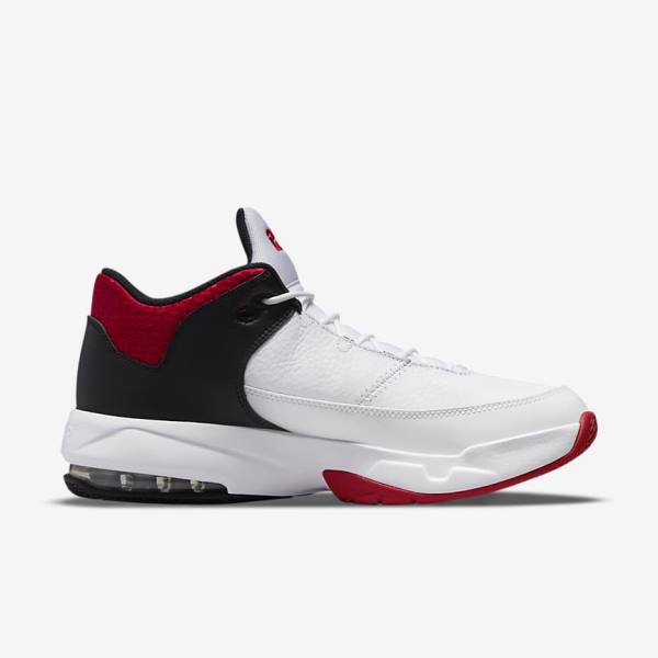 Nike Max Aura 3 Koripallokengät Miesten Air Jordan Valkoinen Mustat Punainen | NK054JZI