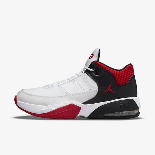 Nike Max Aura 3 Koripallokengät Miesten Air Jordan Valkoinen Mustat Punainen | NK054JZI