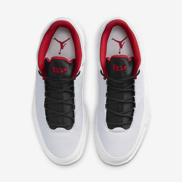 Nike Max Aura 3 Koripallokengät Miesten Air Jordan Valkoinen Platina Mustat Punainen | NK109HRE