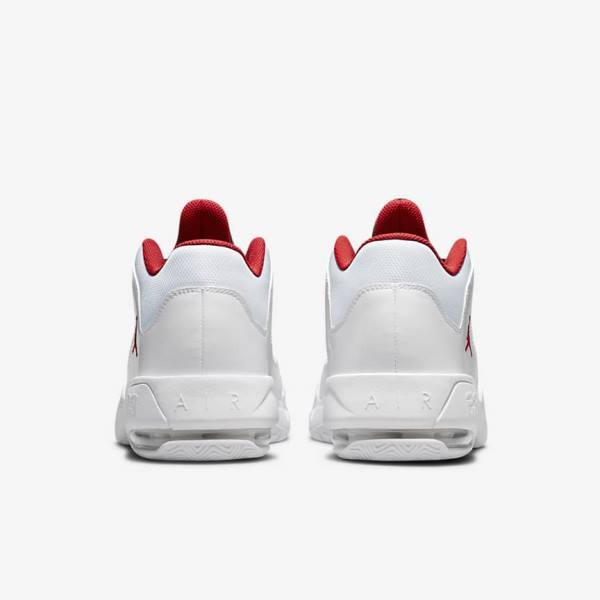 Nike Max Aura 3 Koripallokengät Miesten Air Jordan Valkoinen Platina Mustat Punainen | NK109HRE