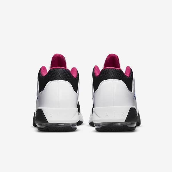 Nike Max Aura 3 Koripallokengät Miesten Air Jordan Mustat Valkoinen Pinkki Sininen | NK618HVJ