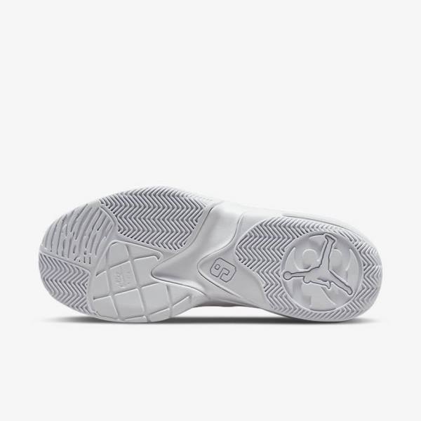 Nike Max Aura 3 Koripallokengät Miesten Air Jordan Valkoinen Metal Hopea | NK620FWJ