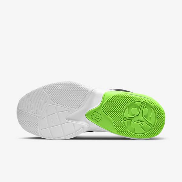 Nike Max Aura 3 Koripallokengät Miesten Air Jordan Mustat Harmaat Valkoinen Vihreä | NK739NMI
