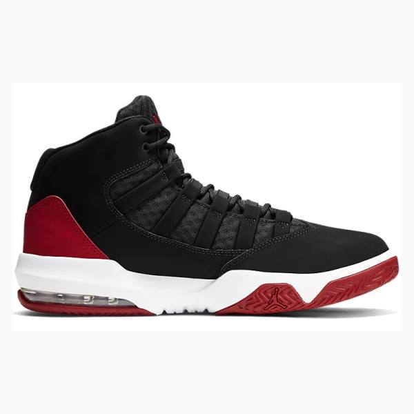 Nike Max Aura Koripallokengät Miesten Air Jordan Mustat Punainen | JD-095XR