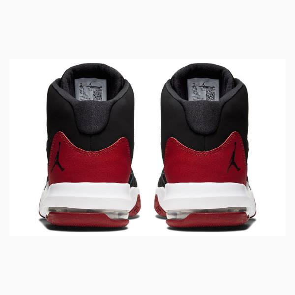 Nike Max Aura Koripallokengät Miesten Air Jordan Mustat Punainen | JD-095XR