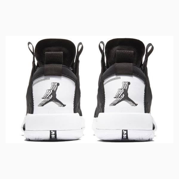 Nike Metallic Silver Koripallokengät Miesten Air Jordan 34 Mustat Valkoinen | JD-518UG