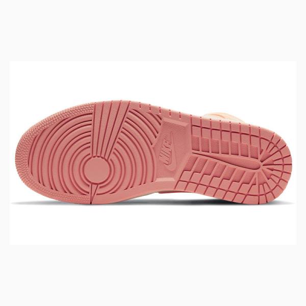 Nike Mid Apricot (W) Koripallokengät Naisten Air Jordan 1 Oranssi | JD-954SA