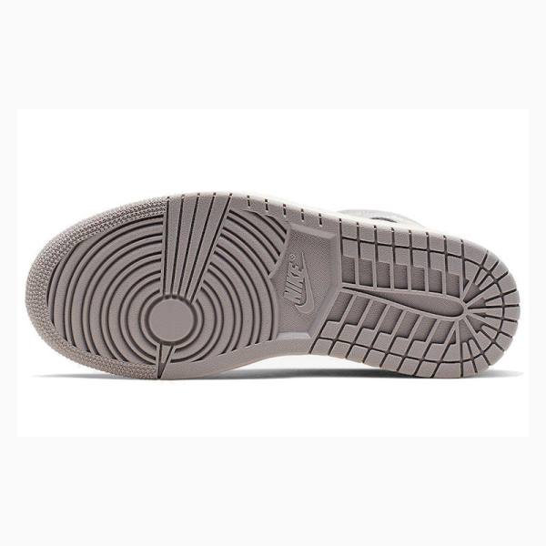 Nike Mid Atmosphere Pale Ivory Koripallokengät Naisten Air Jordan 1 Harmaat | JD-519NQ