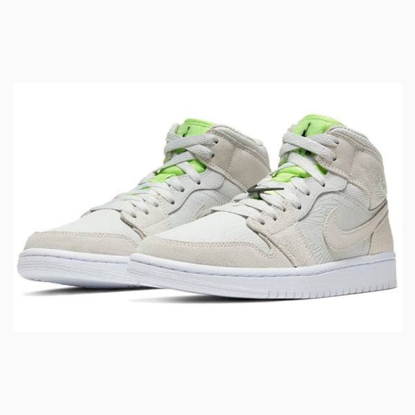 Nike Mid Ghost Koripallokengät Naisten Air Jordan 1 Harmaat | JD-821NW