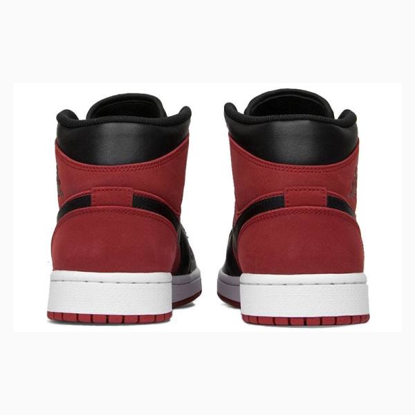 Nike Mid Gym Koripallokengät Miesten Air Jordan 1 Punainen | JD-682FE