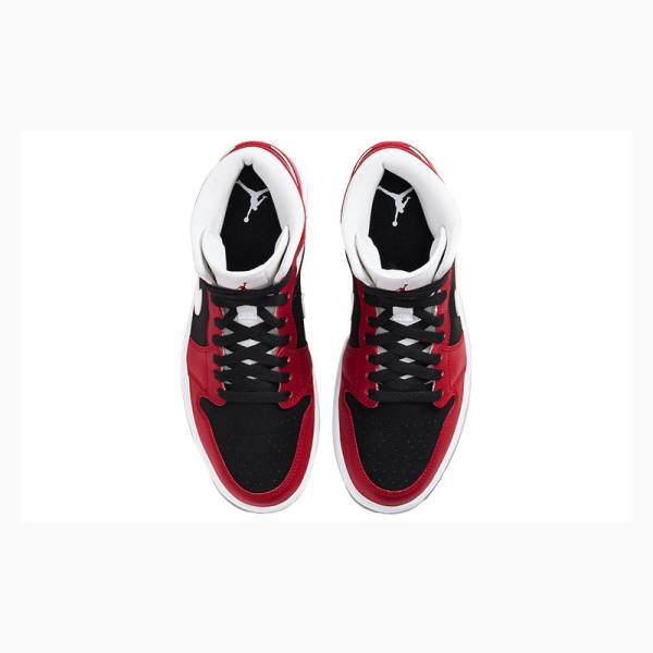 Nike Mid Gym Koripallokengät Naisten Air Jordan 1 Punainen Mustat | JD-921EU