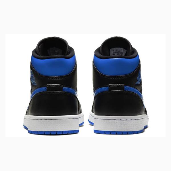 Nike Mid Hyper Royal Koripallokengät Miesten Air Jordan 1 Sininen Mustat | JD-146KJ