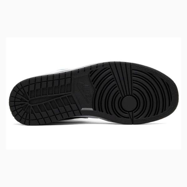 Nike Mid Koripallokengät Miesten Air Jordan 1 Valkoinen Mustat | JD-265EJ
