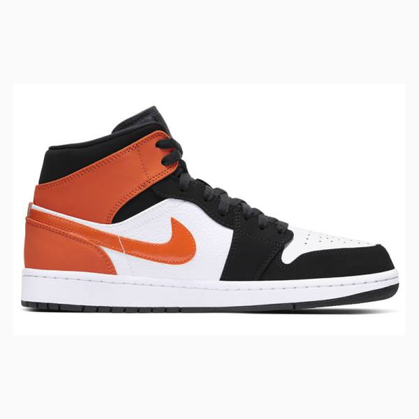 Nike Mid Koripallokengät Miesten Air Jordan 1 Oranssi | JD-408SV