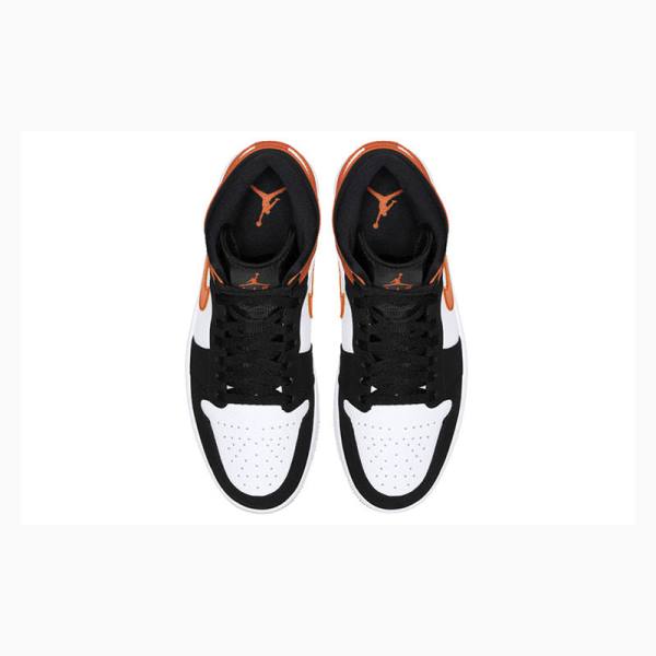 Nike Mid Koripallokengät Miesten Air Jordan 1 Oranssi | JD-408SV