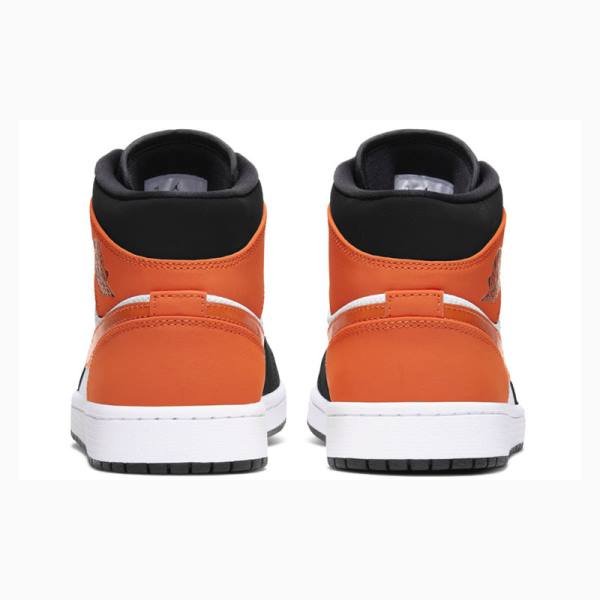 Nike Mid Koripallokengät Miesten Air Jordan 1 Oranssi | JD-408SV