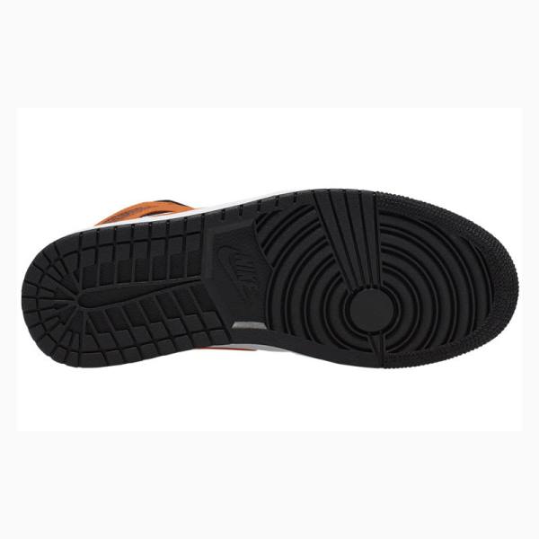 Nike Mid Koripallokengät Miesten Air Jordan 1 Oranssi | JD-408SV
