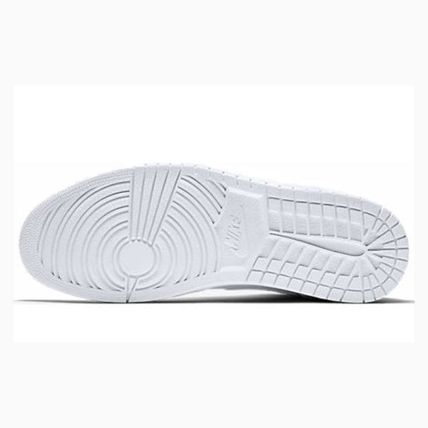 Nike Mid Koripallokengät Miesten Air Jordan 1 Valkoinen | JD-429UT