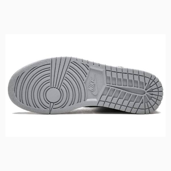 Nike Mid Koripallokengät Miesten Air Jordan 1 Mustat Punainen Sininen | JD-958GI