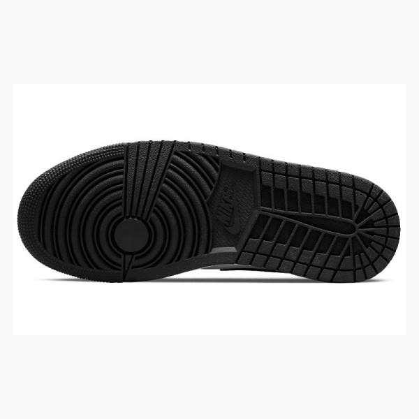 Nike Mid Koripallokengät Naisten Air Jordan 1 Valkoinen Harmaat Mustat | JD-528ZU