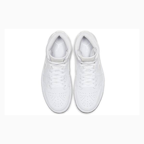 Nike Mid Koripallokengät Naisten Air Jordan 1 Valkoinen | JD-850ON