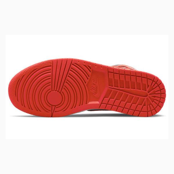 Nike Mid Koripallokengät Naisten Air Jordan 1 Punainen Sininen | JD-896OU