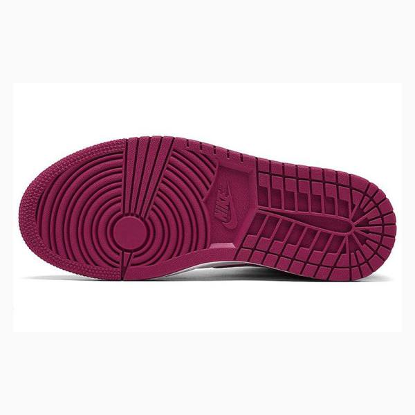 Nike Mid Magenta Koripallokengät Naisten Air Jordan 1 Mustat Violetit | JD-791LG