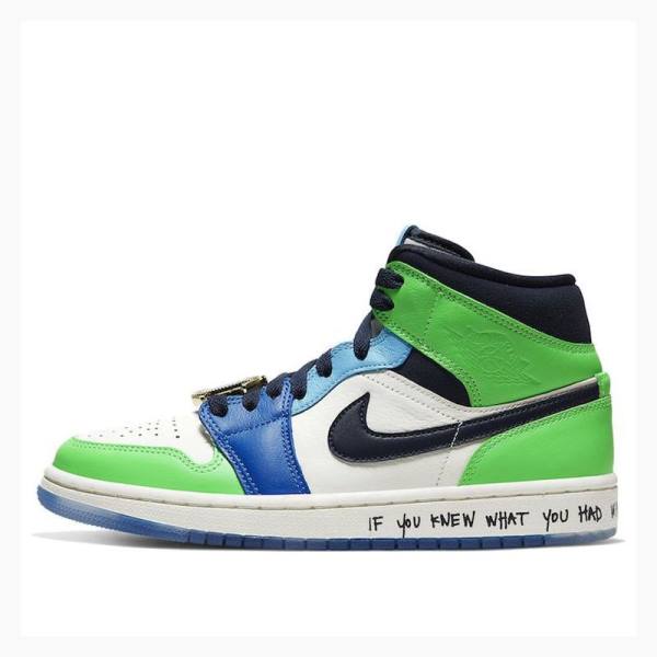 Nike Mid Melody Eshani - Fearless Koripallokengät Naisten Air Jordan 1 Monivärinen | JD-432NI