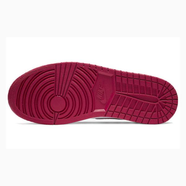 Nike Mid Noble Koripallokengät Miesten Air Jordan 1 Mustat Valkoinen Punainen | JD-654VN