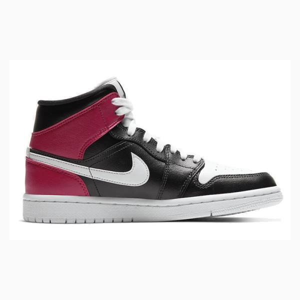 Nike Mid Noble Koripallokengät Naisten Air Jordan 1 Punainen Mustat | JD-028PV