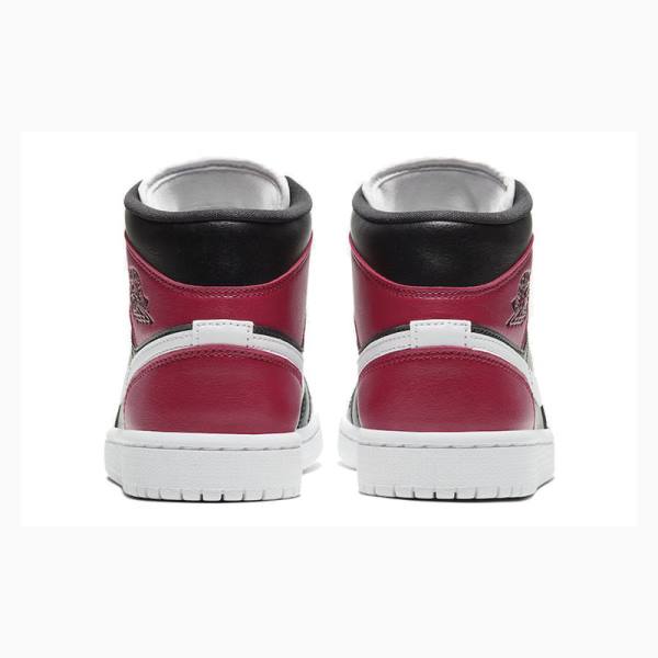 Nike Mid Noble Koripallokengät Naisten Air Jordan 1 Punainen Mustat | JD-028PV