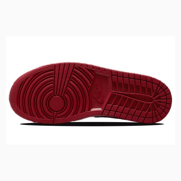 Nike Mid Reverse Chicago Koripallokengät Naisten Air Jordan 1 Valkoinen Punainen | JD-236AL