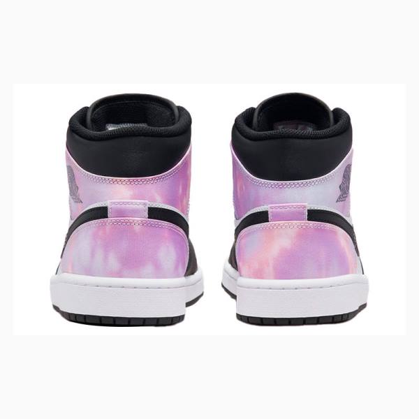 Nike Mid SE Amethyst Wave Koripallokengät Miesten Air Jordan 1 Valkoinen Mustat Pinkki | JD-265JS