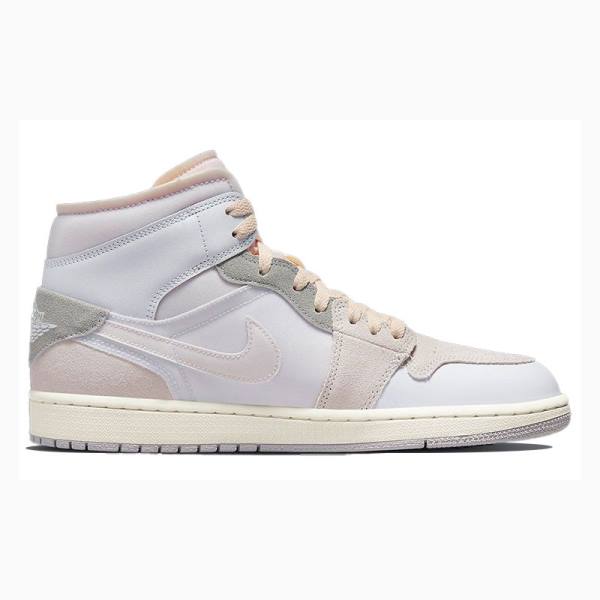 Nike Mid SE Craft Phantom Koripallokengät Miesten Air Jordan 1 Valkoinen | JD-316ZN