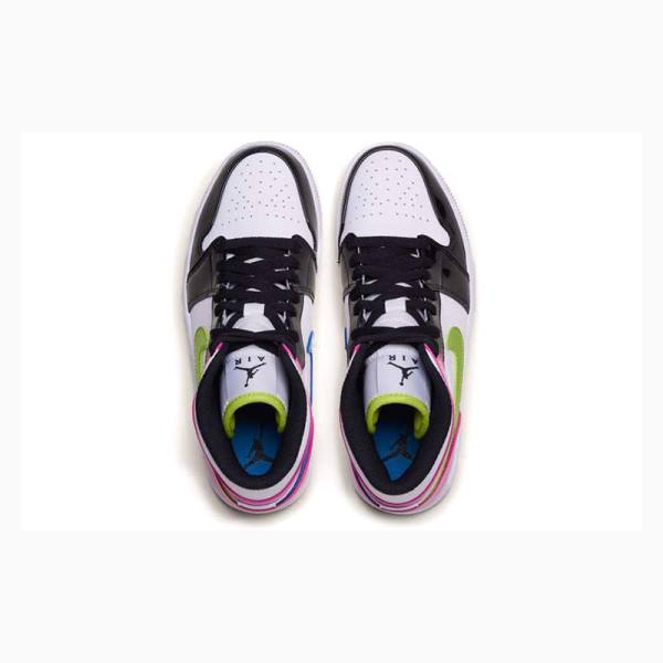 Nike Mid SE 'Cyber Active Fuchsia' Koripallokengät Miesten Air Jordan 1 Valkoinen Kultaiset Violetit | JD-925CL