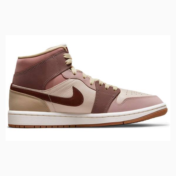 Nike Mid SE Dark Pony Koripallokengät Naisten Air Jordan 1 Ruskea | JD-190ZQ