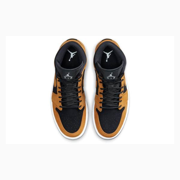 Nike Mid SE Desert Ochre Koripallokengät Naisten Air Jordan 1 Ruskea | JD-931GR