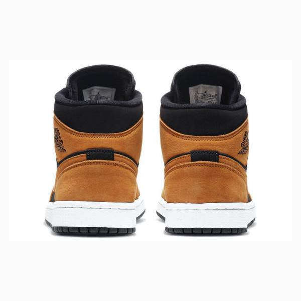 Nike Mid SE Desert Ochre Koripallokengät Naisten Air Jordan 1 Ruskea | JD-931GR