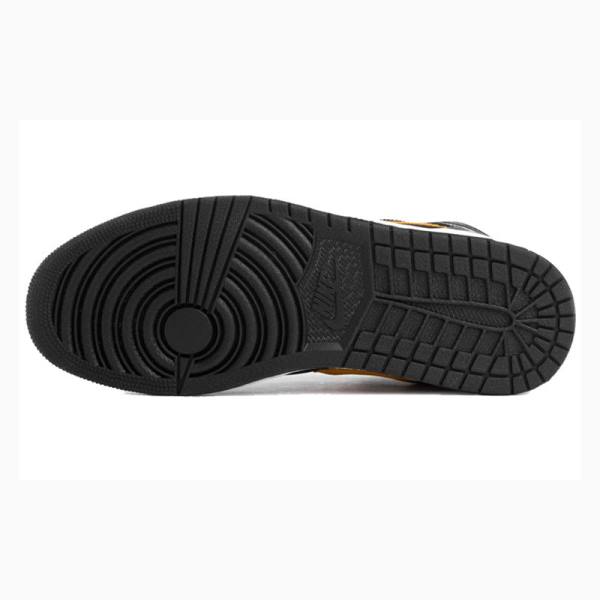 Nike Mid SE Koripallokengät Miesten Air Jordan 1 Mustat Kultaiset | JD-150DU