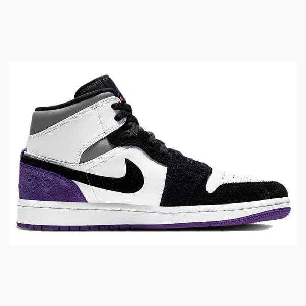 Nike Mid SE Koripallokengät Miesten Air Jordan 1 Violetit | JD-412IZ