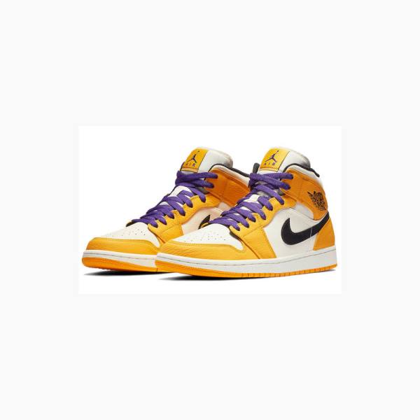 Nike Mid SE Koripallokengät Miesten Air Jordan 1 Kultaiset | JD-468GI