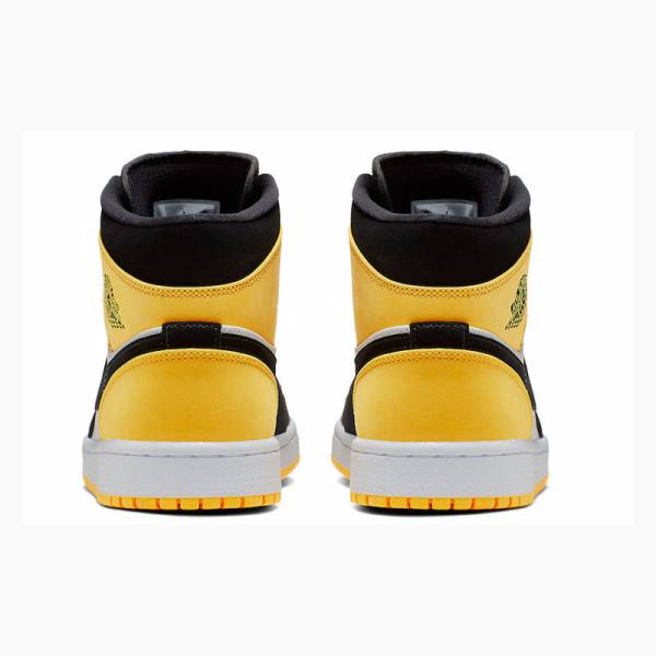 Nike Mid SE Koripallokengät Miesten Air Jordan 1 Keltainen | JD-639QX