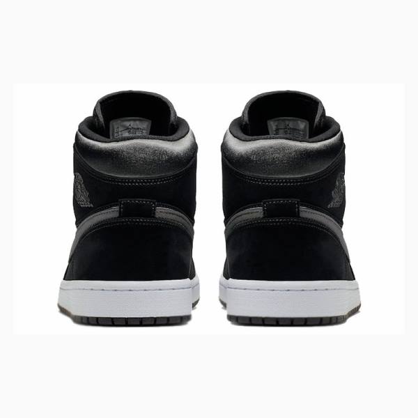 Nike Mid SE Koripallokengät Miesten Air Jordan 1 Mustat | JD-687ZQ