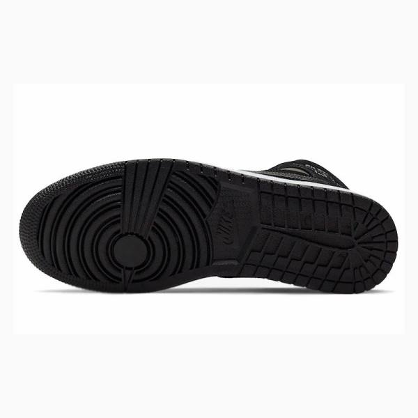 Nike Mid SE Koripallokengät Miesten Air Jordan 1 Mustat | JD-687ZQ