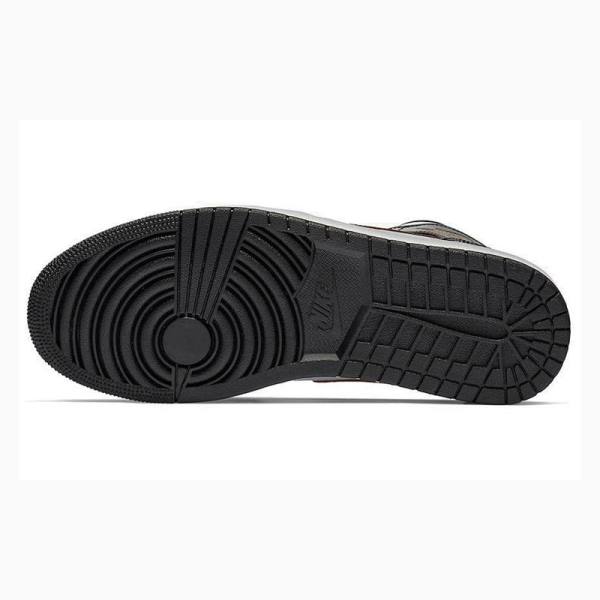 Nike Mid SE Koripallokengät Miesten Air Jordan 1 Mustat Kultaiset | JD-732NH