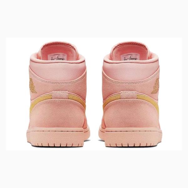Nike Mid SE Koripallokengät Miesten Air Jordan 1 Koralli Kultaiset | JD-852QJ